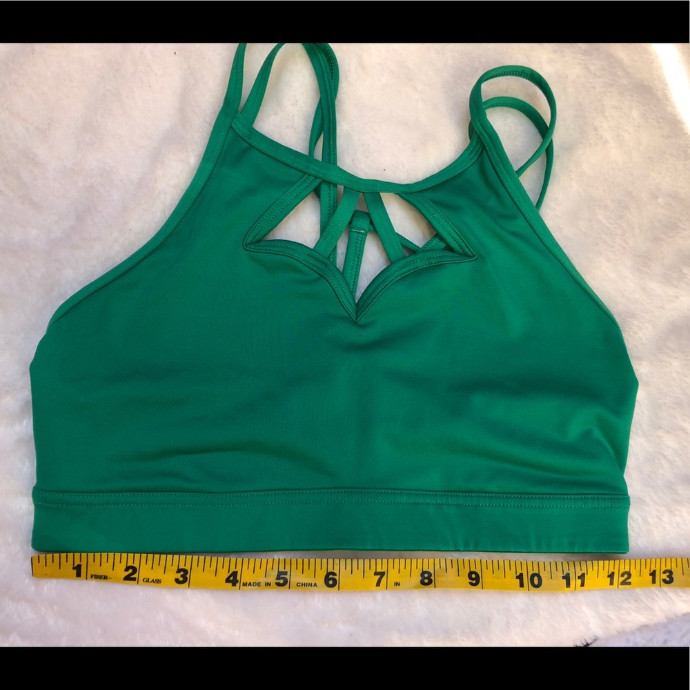 Victoria secret sport bra green size small - Picture 2 of 5